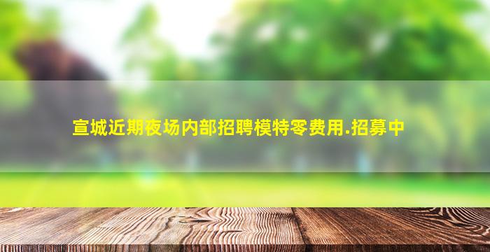 宣城近期夜场内部招聘模特零费用.招募中